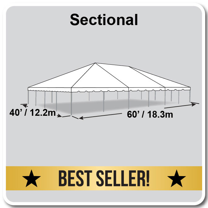 40x60 Frame Tent Rentals in Dallas-Fort-Worth TX