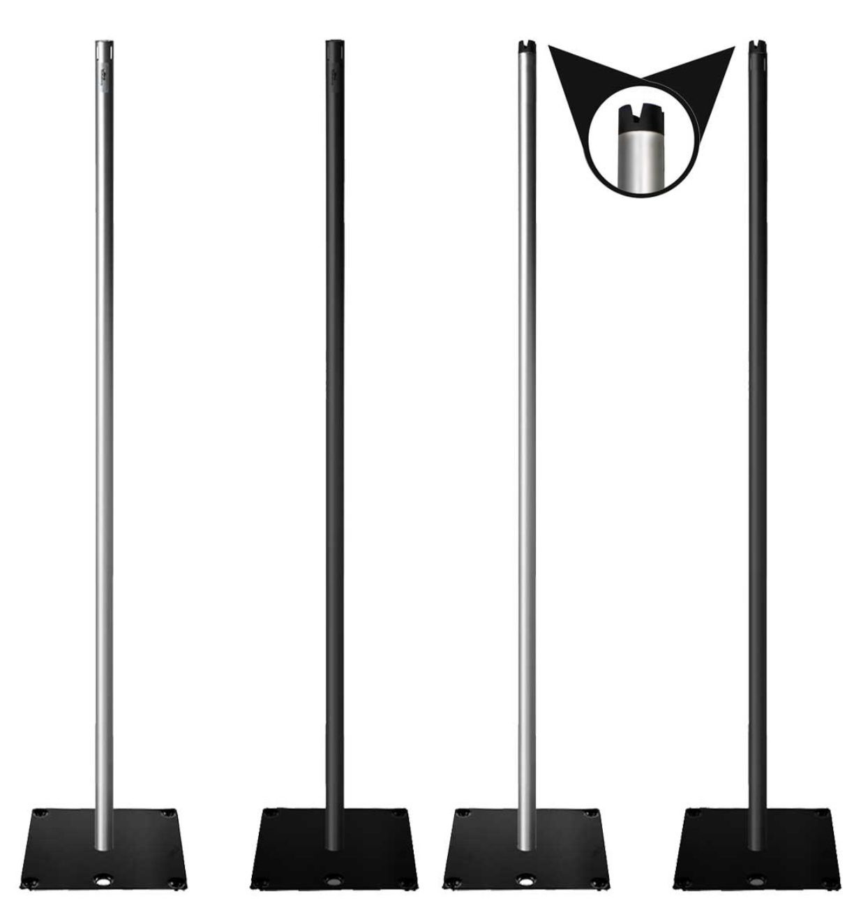 8 ft Fixed Upright System