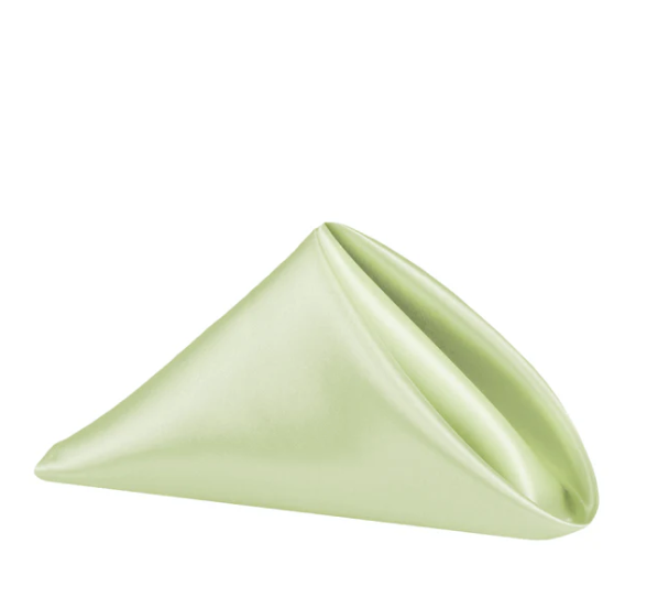 Sage Green Satin Napkin