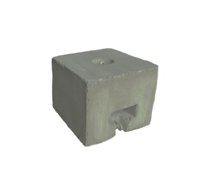 Cement Block Per Leg