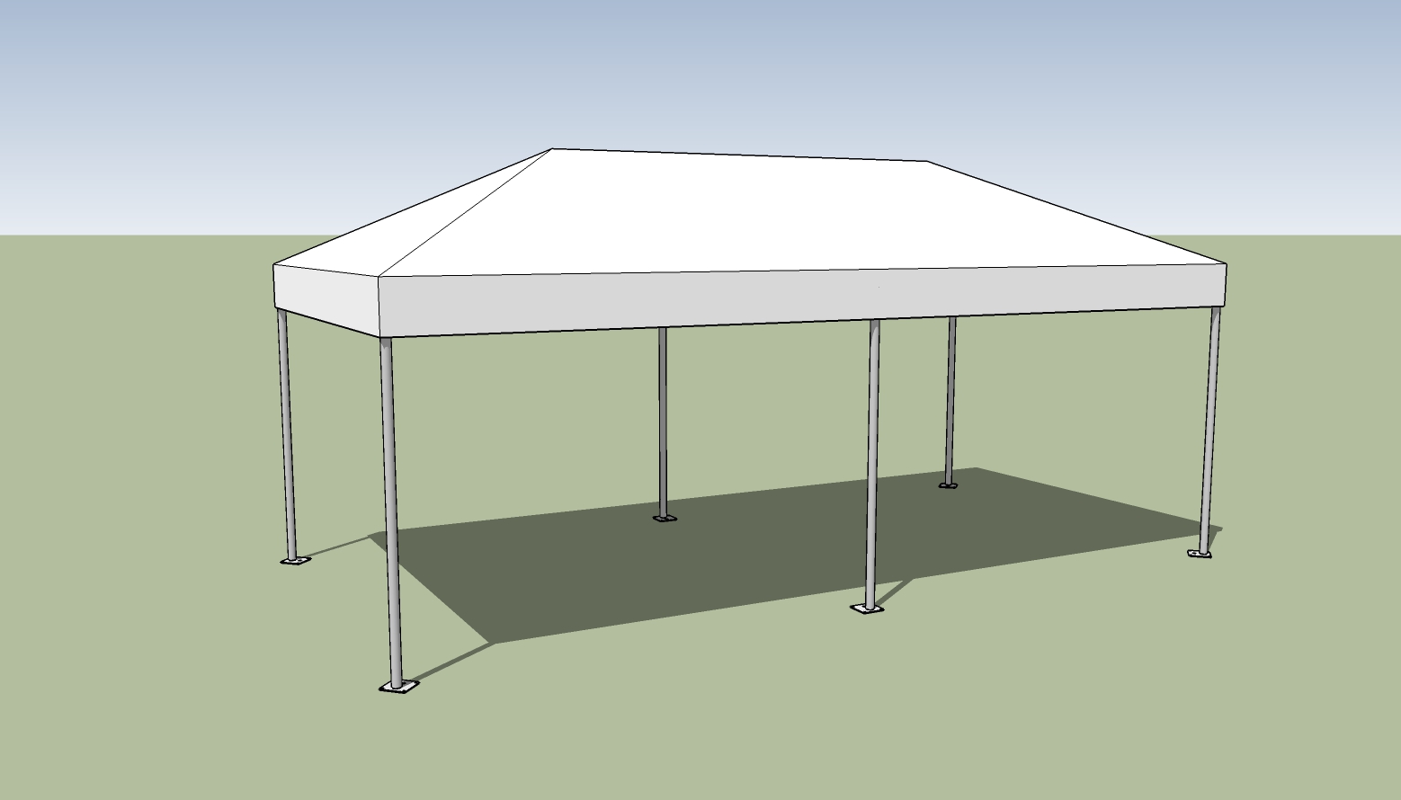 10x20 Frame Tent
