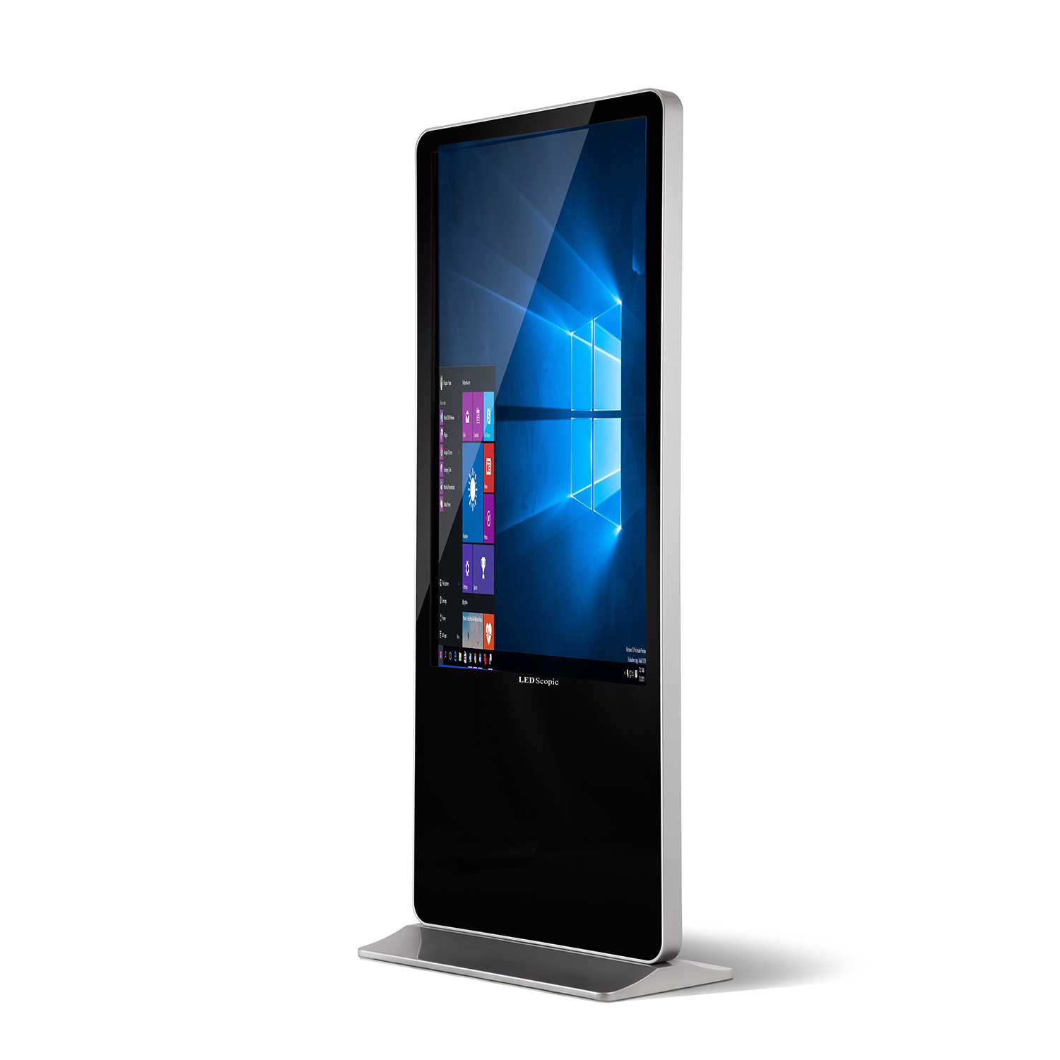 Vertical PC Touch Screen Kiosk