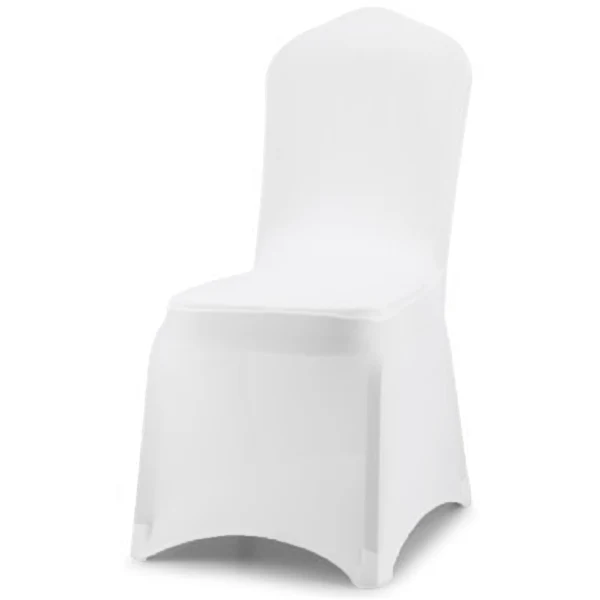 White Banquet Spandex Chair Cover