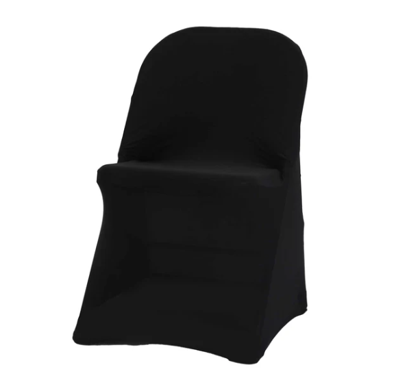 Black Spandex Chair Cover