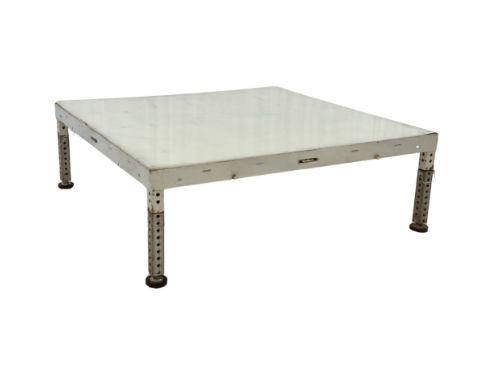 Portable White 4x4 Stage